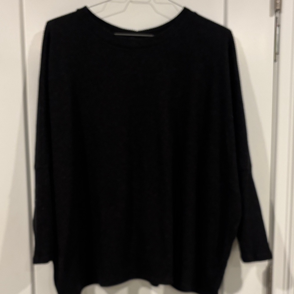 Cherish Womens Ribbed Crewneck sweater oversized medium